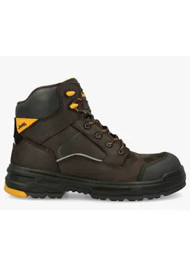 Jeep Safety Hawk Toe MH Dark Brown S3S Sicherheitsschuh