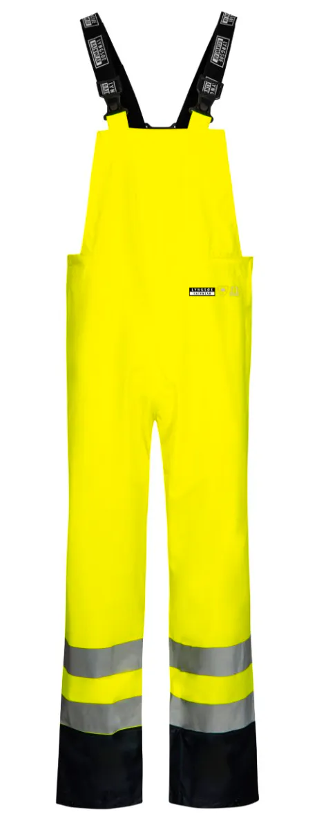 High Vis Geel/Marineblauw