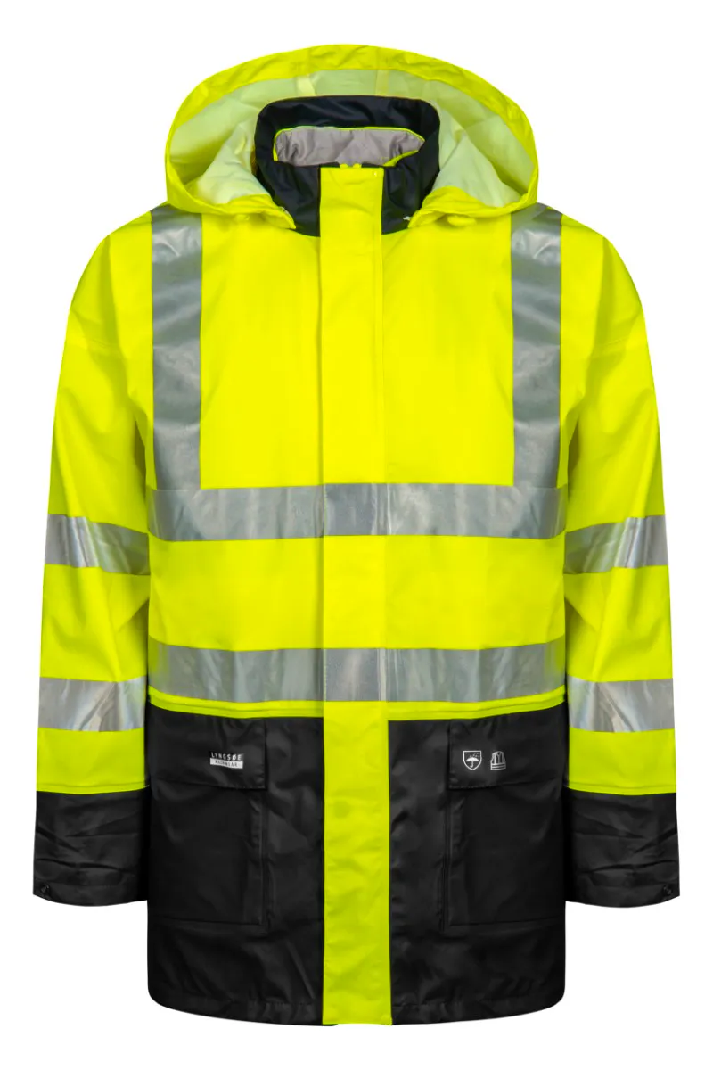 High Vis Gelb/Marineblau