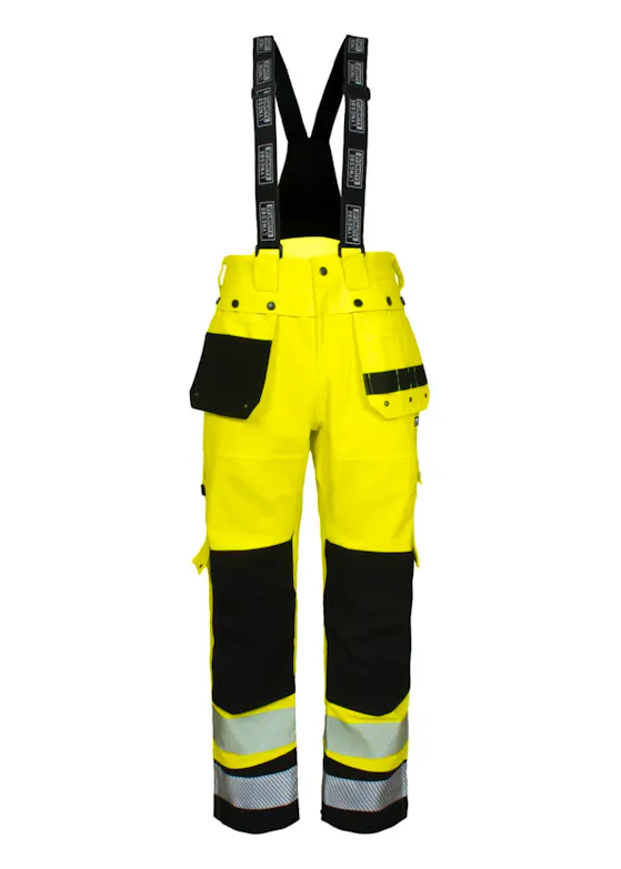 Lyngsoe 4WS-5083 Shellbroek 4-Way Stretch Hi-Vis Waterdicht Winddicht Dames