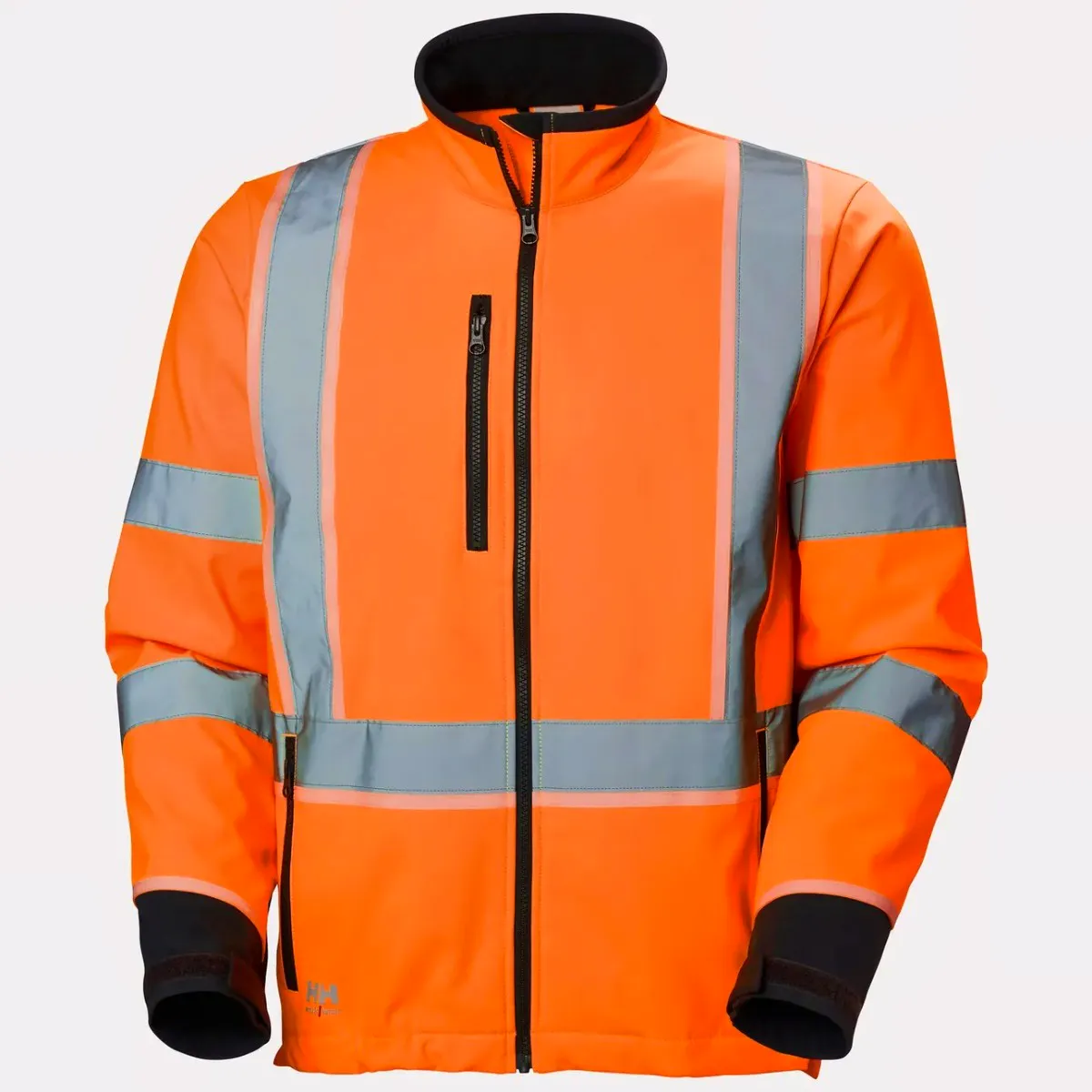 Orange/Schwarz
