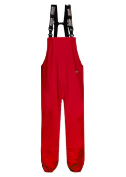 Lyngsoe Cleaning Bib'n'Brace Trousers en PU qualité renforcée LR1655-1 étanche
