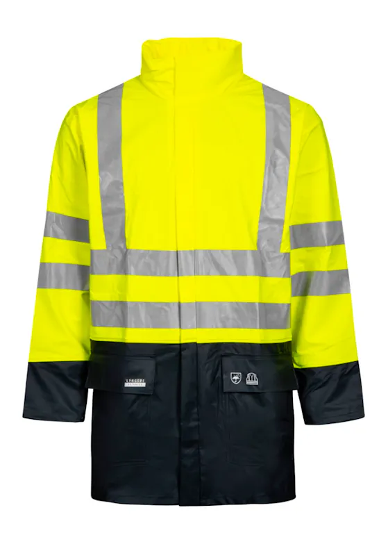 Lyngsoe LR3055 Regenjack Hi-Vis Waterdicht Winddicht