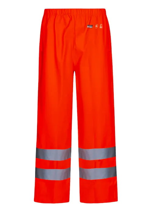 Lyngsoe pantalon de pluie haute visibilité en qualité PU LR52