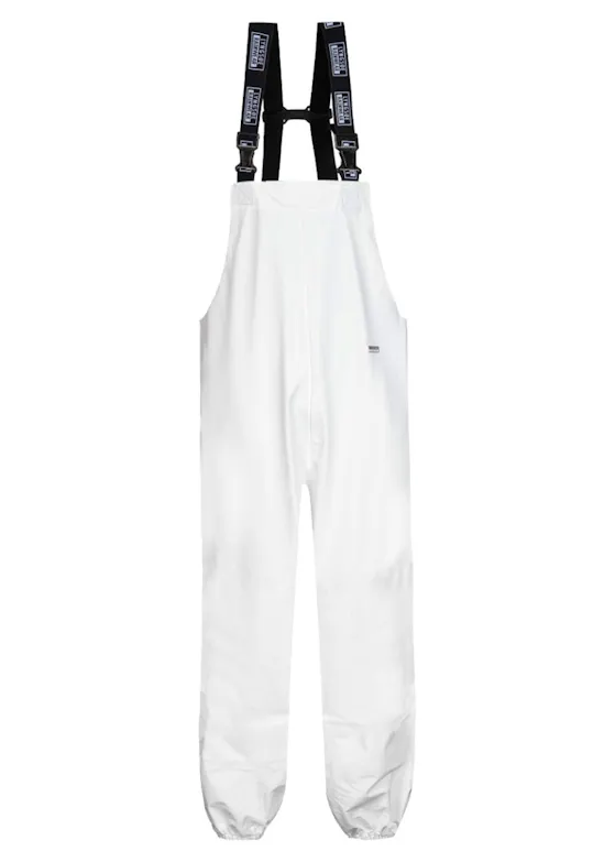 Lyngsoe Cleaning Bib'n'Brace Trousers in heavy PU Quality LR1655-1 Waterdicht