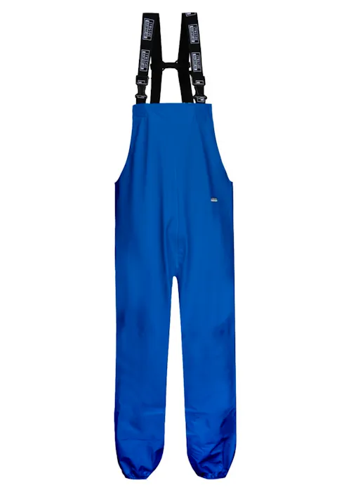 Lyngsoe Cleaning Bib'n'Brace Trousers en PU qualité renforcée LR1655-1 étanche