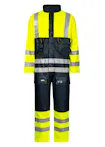 High Vis Geel/Marineblauw