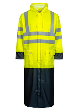 Lyngsoe LR8085 Regenjack Hi-Vis 135 cm Waterdicht Winddicht