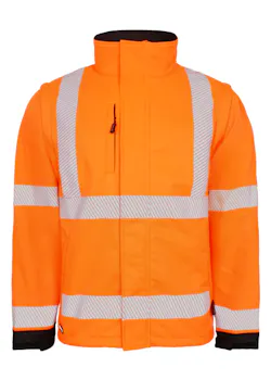 Lyngsoe Veste softshell haute visibilité respirante FOX471 réfléchissante