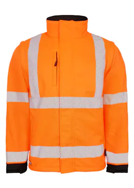 Lyngsoe Breathable Hi-Vis Softshell Jacket FOX471 Reflective