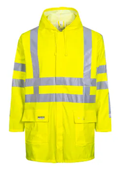Lyngsoe Veste de pluie haute visibilité en qualité PU LR55 thumbnail (vignette)