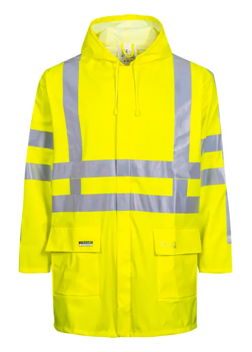 Lyngsoe Veste de pluie haute visibilité en qualité PU LR55