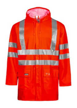 Lyngsoe Veste de pluie haute visibilité en qualité PU LR55 thumbnail (vignette)
