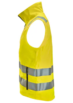 Snickers 4534 Vest Hi-Vis Klasse 1/2 Regular Fit miniatuur