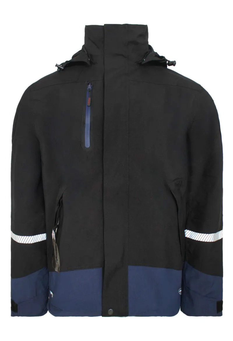 Schwarz/Marineblau