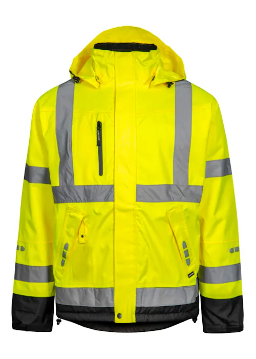 Lyngsoe FOX9097 veste d’hiver respirante imperméable coupe-vent réfléchissante