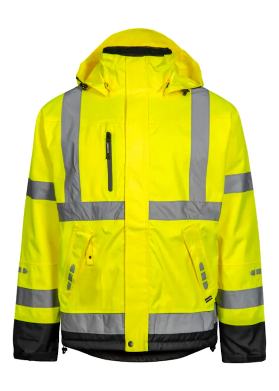 Lyngsoe FOX9097 Winterjacke: atmungsaktiv, wasserdicht, winddicht, reflektierend