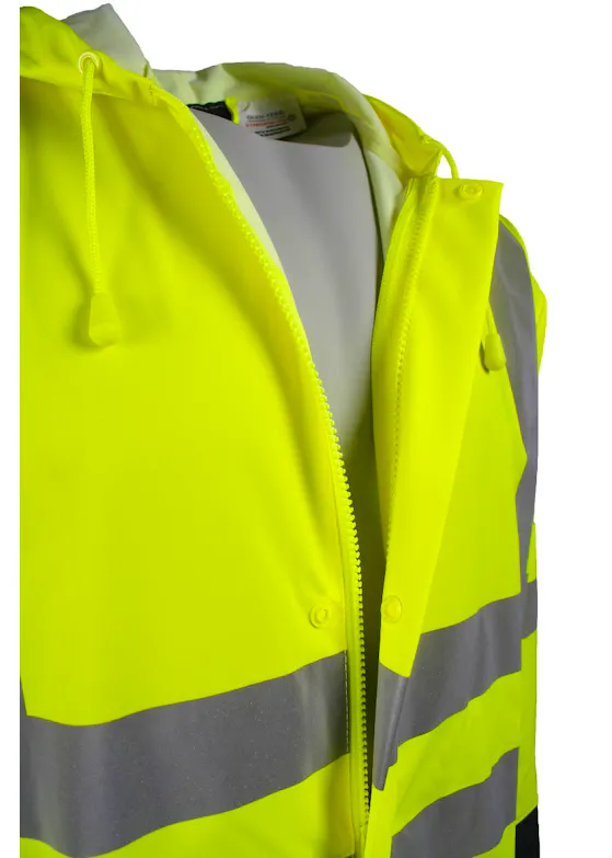 Lyngsoe LR8085 Regenjack Hi-Vis 135 cm Waterdicht Winddicht