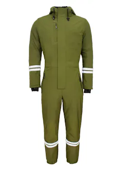 Lyngsoe Winter Jumpsuit in Lightweight and Stretchable Quality F1073 Winddicht Dames miniatuur