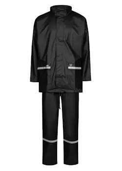 Lyngsoe Rainset with Jacket and Trousers in PU Quality LR1389 Waterdicht