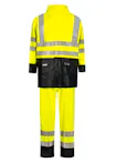 High Vis Geel/Marineblauw