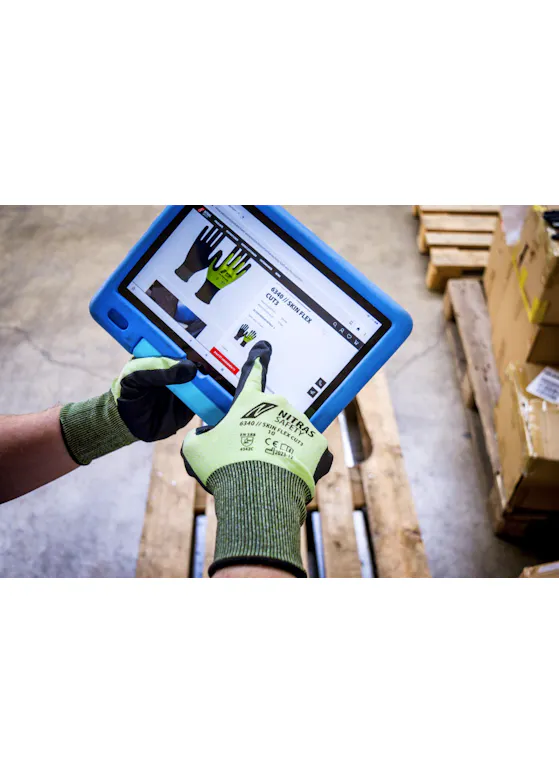 Nitras Safety 6340 // Skin Flex Cut3 Handschoen