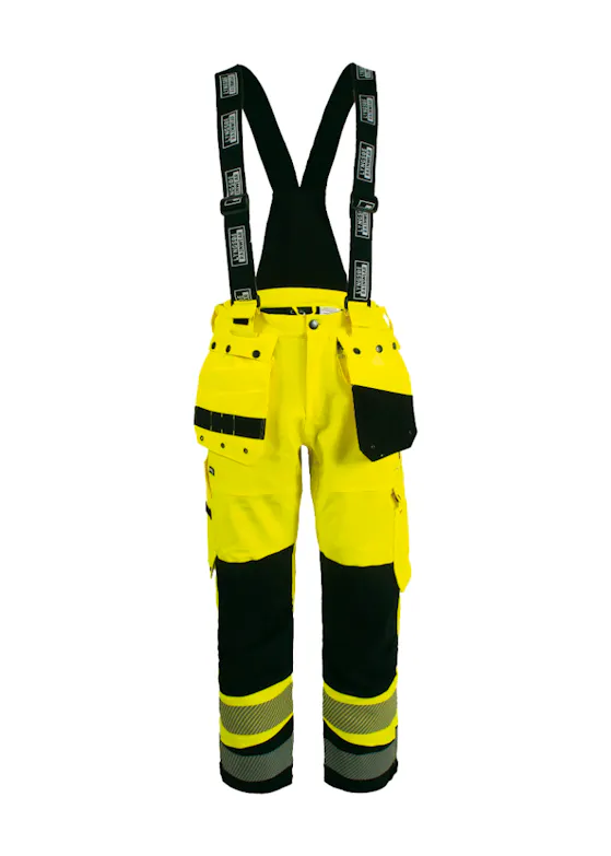 Lyngsoe 4WS-5083 Shellbroek 4-Way Stretch Hi-Vis Waterdicht Winddicht