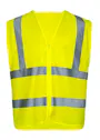 Lyngsoe Hi-Vis Safety Vest W. Zipper LR1057 Reflecterend miniatuur