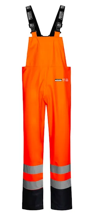 High Vis Oranje/Marineblauw