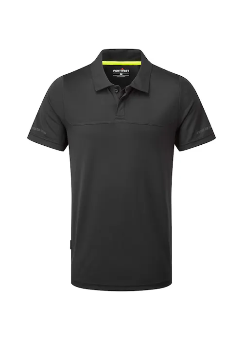 Portwest EV4 Lichtgewicht Poloshirt Korte Mouw EV410 Slim Fit