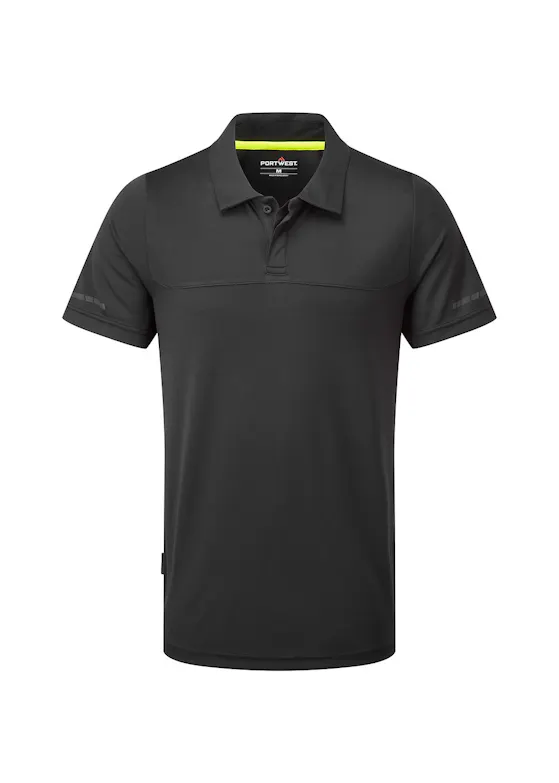 Portwest EV4 Lichtgewicht Poloshirt Korte Mouw EV410 Slim Fit