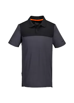 Portwest EV4 Lichtgewicht Poloshirt Korte Mouw EV410 Slim Fit miniatuur