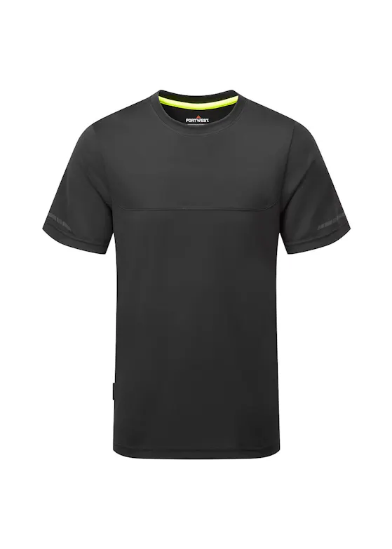 Portwest EV4 Lichtgewicht T-shirt Korte Mouw EV411 Slim Fit