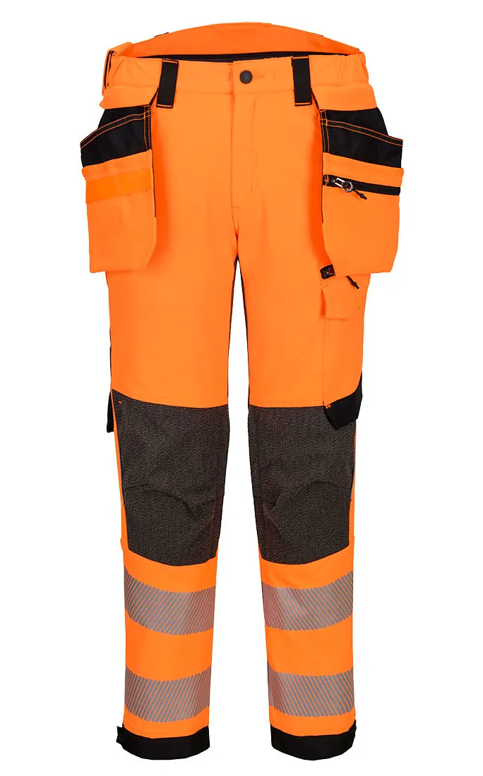 Hohe Sichtbarkeit Orange/Schwarz