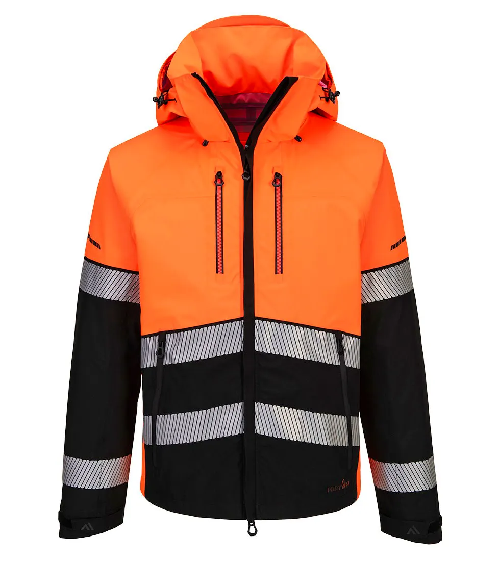 Hohe Sichtbarkeit Orange/Schwarz