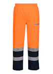High Vis Oranje/Marineblauw