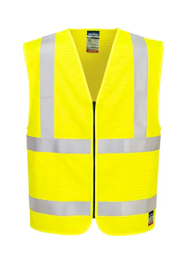 Portwest Bizflame FR Vest met Rits FR615 Hi-Vis