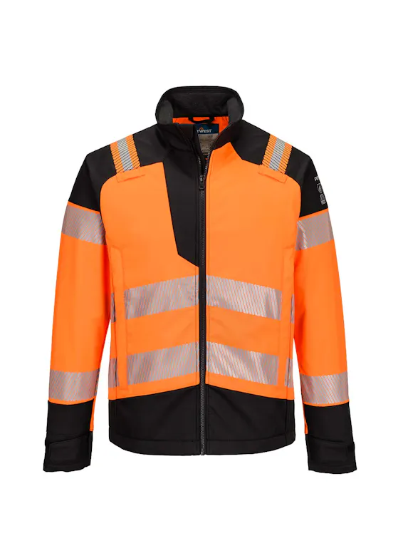 Portwest PW3 Modaflame Softshell Multi-Norm FR Jack FR718 Hi-Vis