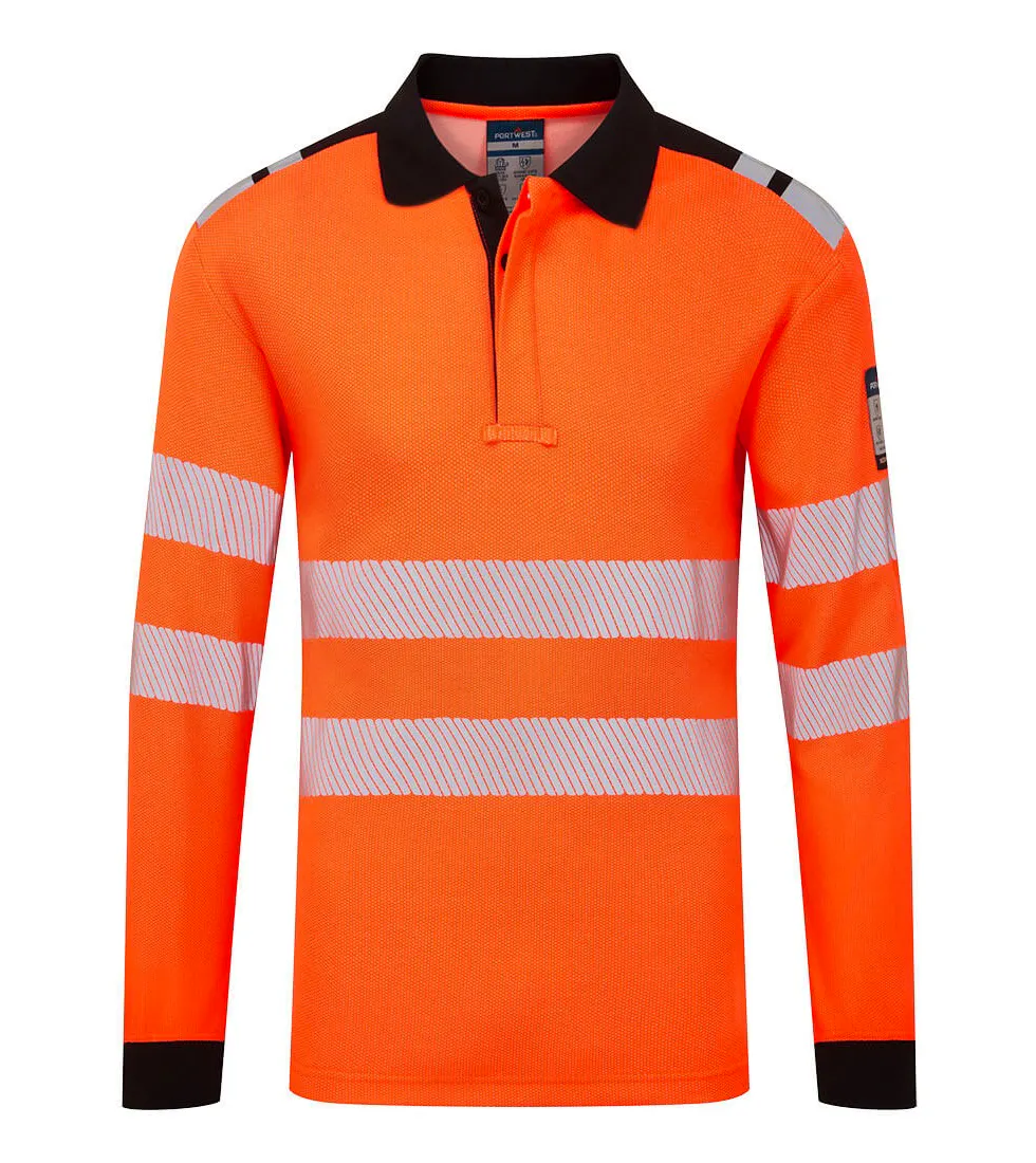 Hohe Sichtbarkeit Orange/Schwarz