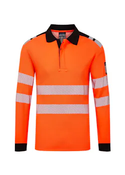 Portwest PW3 Modaflame Knit HVO Poloshirt met Lange Mouw FR734 Vlamvertragend