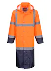High Vis Oranje/Marineblauw