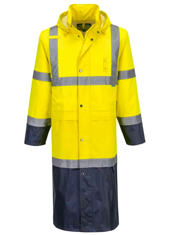 High Vis Gelb/Marineblau