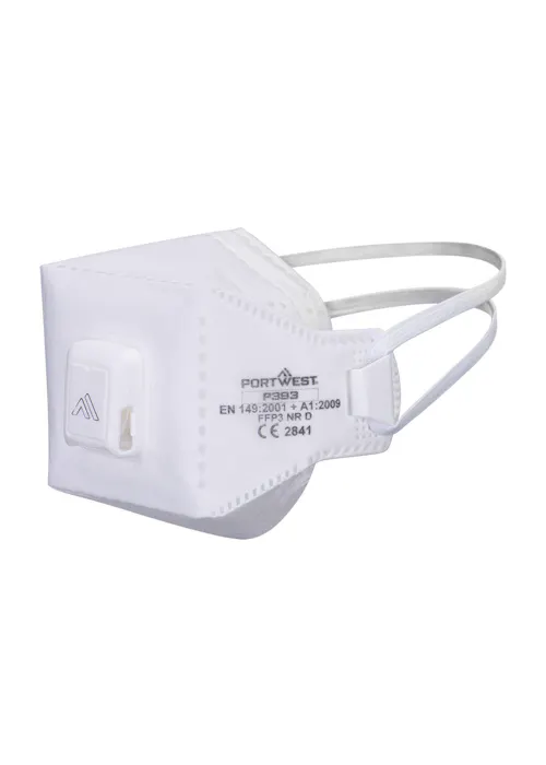 Portwest Eagle Pro FFP3 Dolomite Gevouwen Masker (pk 10) P393