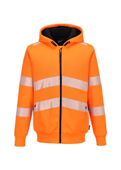 Portwest sweat à capuche hiver zippé PW321 Hi-Vis