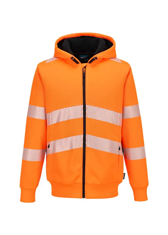 Portwest Winter Hoodie met Rits PW321 Hi-Vis