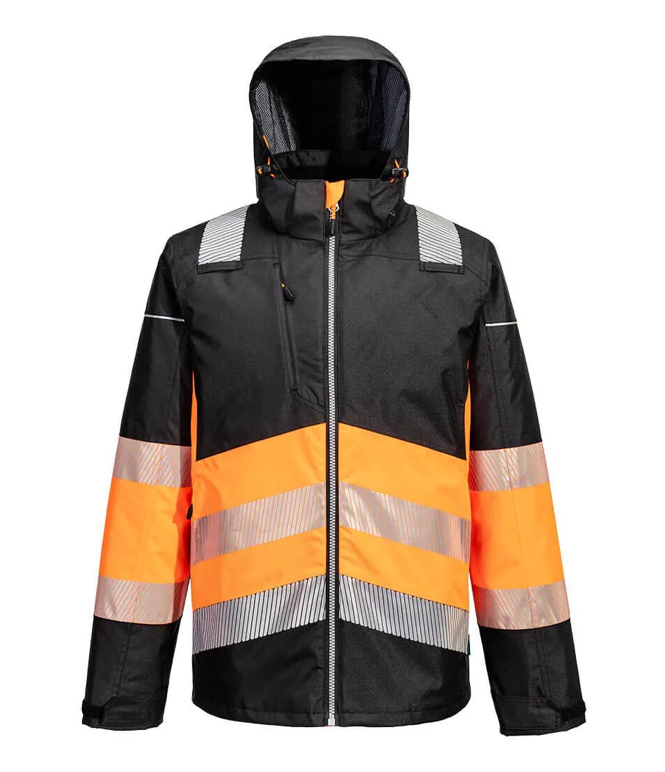 Hohe Sichtbarkeit Orange/Schwarz