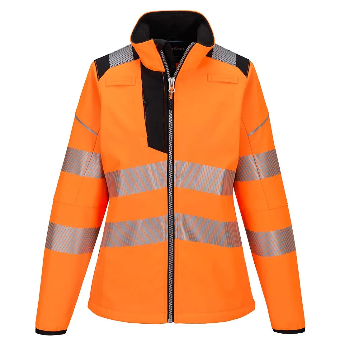 Hohe Sichtbarkeit Orange/Schwarz