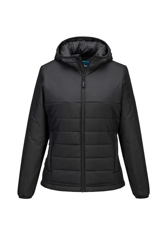 Portwest Professional Hooded Insulated Baffle Jacket S613 Regular Fit Dames