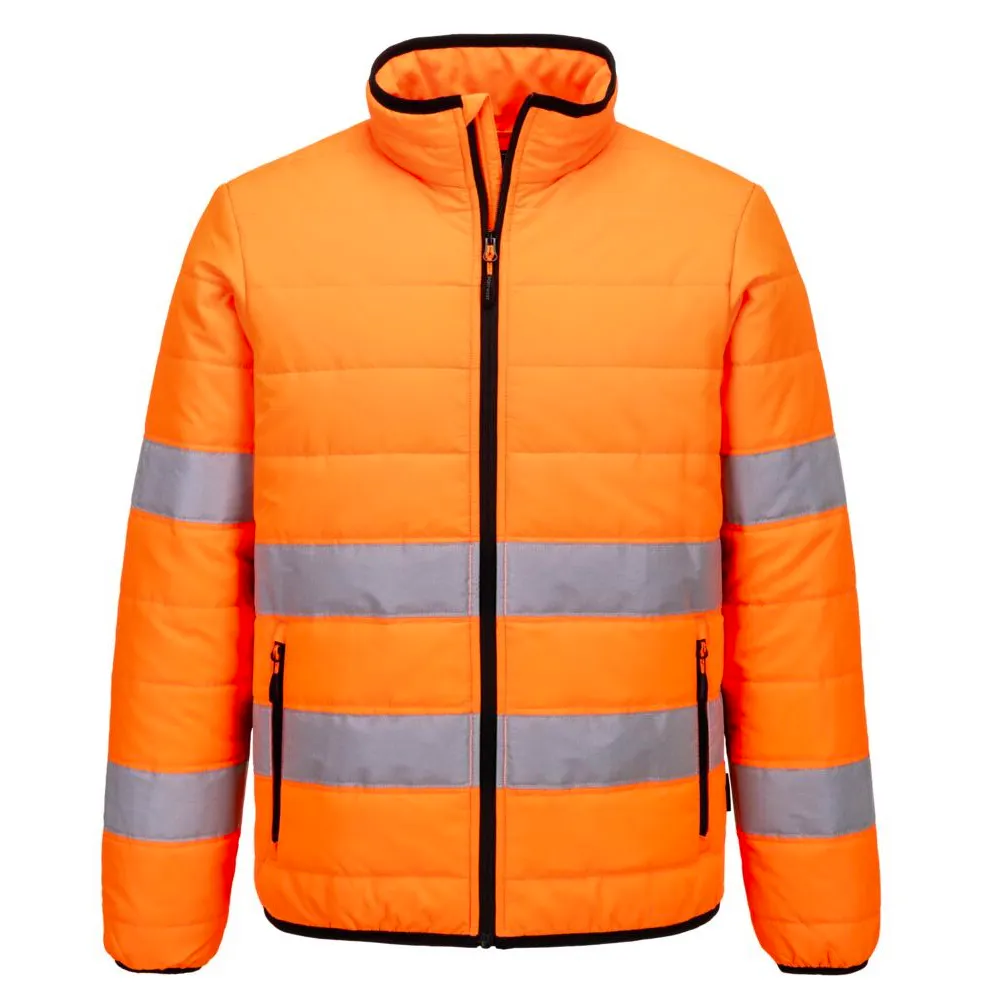 Hohe Sichtbarkeit Orange/Schwarz