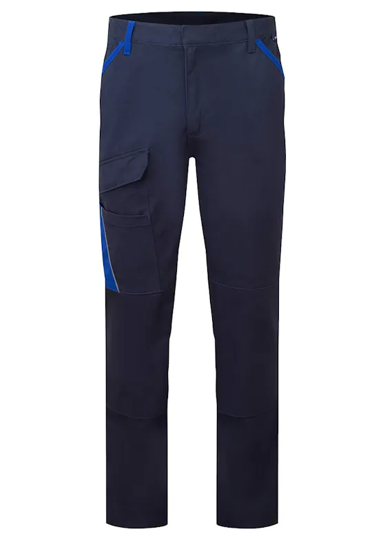 Portwest WX1 zweifarbige Baumwoll-Arbeitshose CD111 Regular Fit